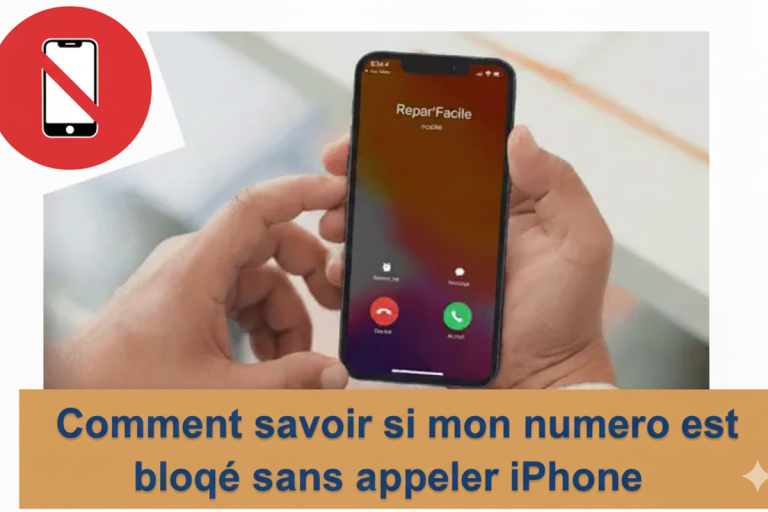 Comment Savoir si Mon Numéro est Bloqué sans Appeler iPhone ?