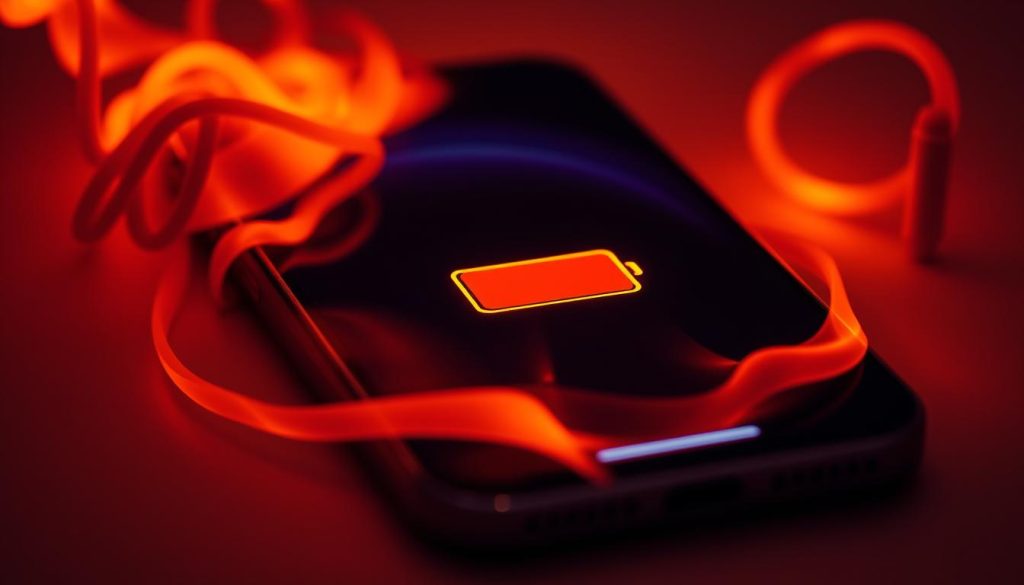 iPhone batterie surchauffe et décharge rapide