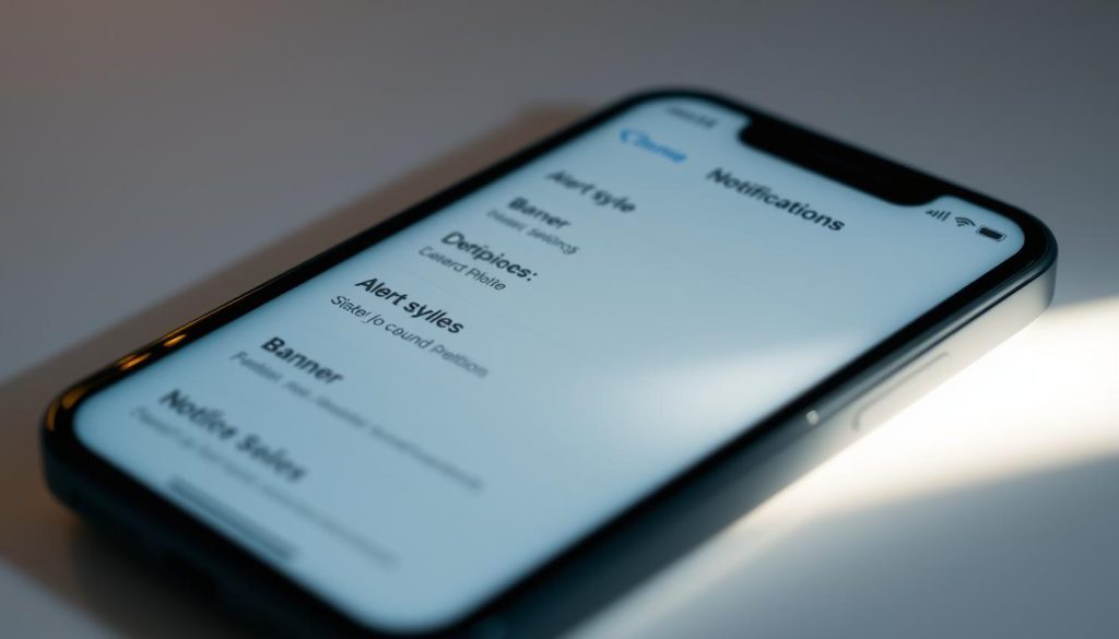 Paramètres notifications iPhone personnalisation Paramètres notifications iPhone personnalisation
