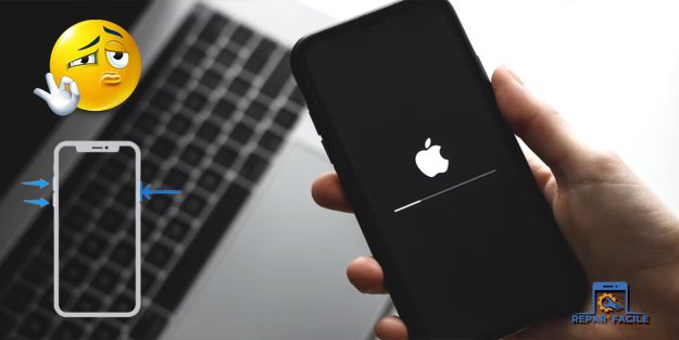 iPhone bloqué : la pomme apparait et disparaît en boucle