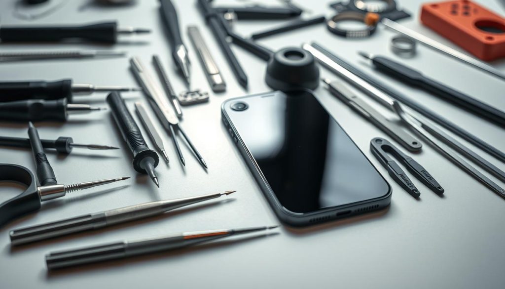 Outils pour changement ecran iPhone 15 Changement écran iPhone 15 - réparation professionnelle
