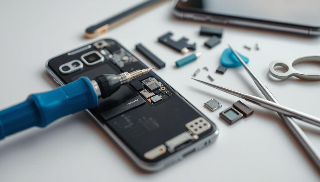 Précautions réparation smartphone Samsung