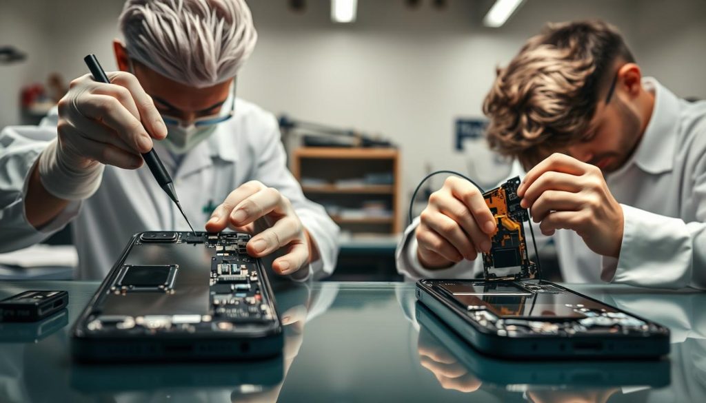 Réparation iPhone professionnel vs DIY