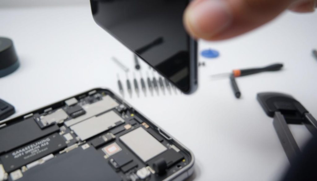 Démontage écran Samsung A12