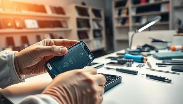 Réparation batterie téléphone