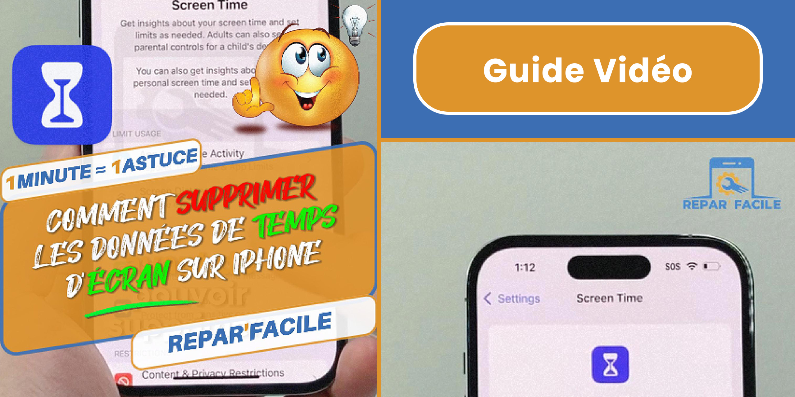 Supprimer l’historique et les données de Temps d’écran sur iPhone - Tutoriel facile