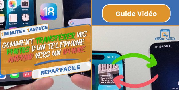 Transfert photos Android vers iPhone avec Google Photos - Guide Facile