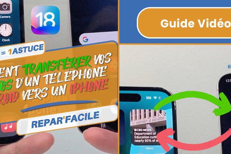 Transfert photos Android vers iPhone avec Google Photos - Guide Facile