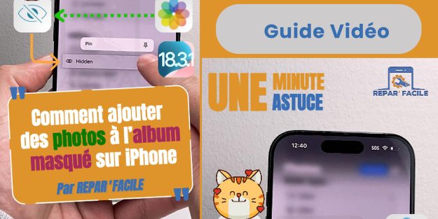 Comment ajouter des photos à l’album masqué sur iPhone (iOS 18)