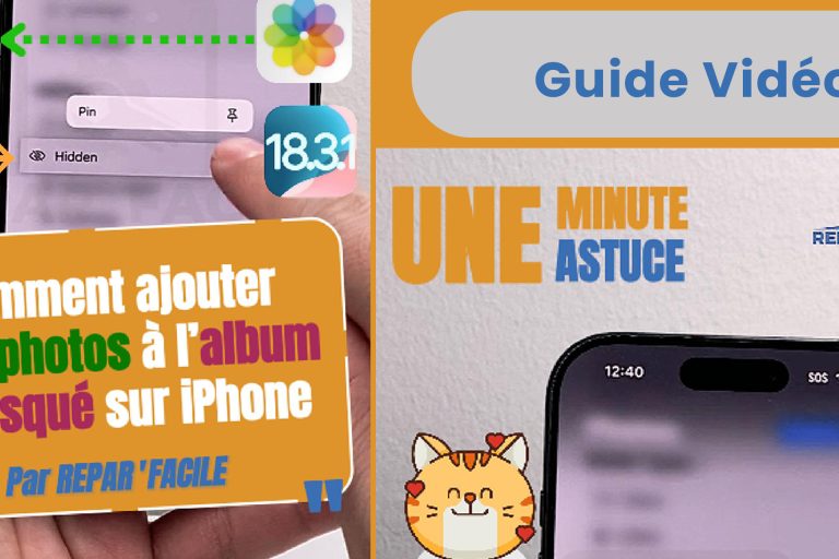 Comment ajouter des photos à l’album masqué sur iPhone (iOS 18)