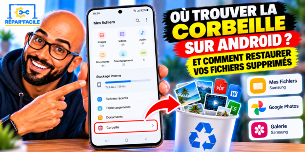 Où Trouver la Corbeille sur Android et Comment Restaurer Vos Fichiers Supprimés
