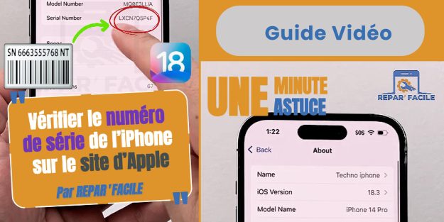 Vérifier le numéro de série d'iPhone et sa couverture sur le site Apple