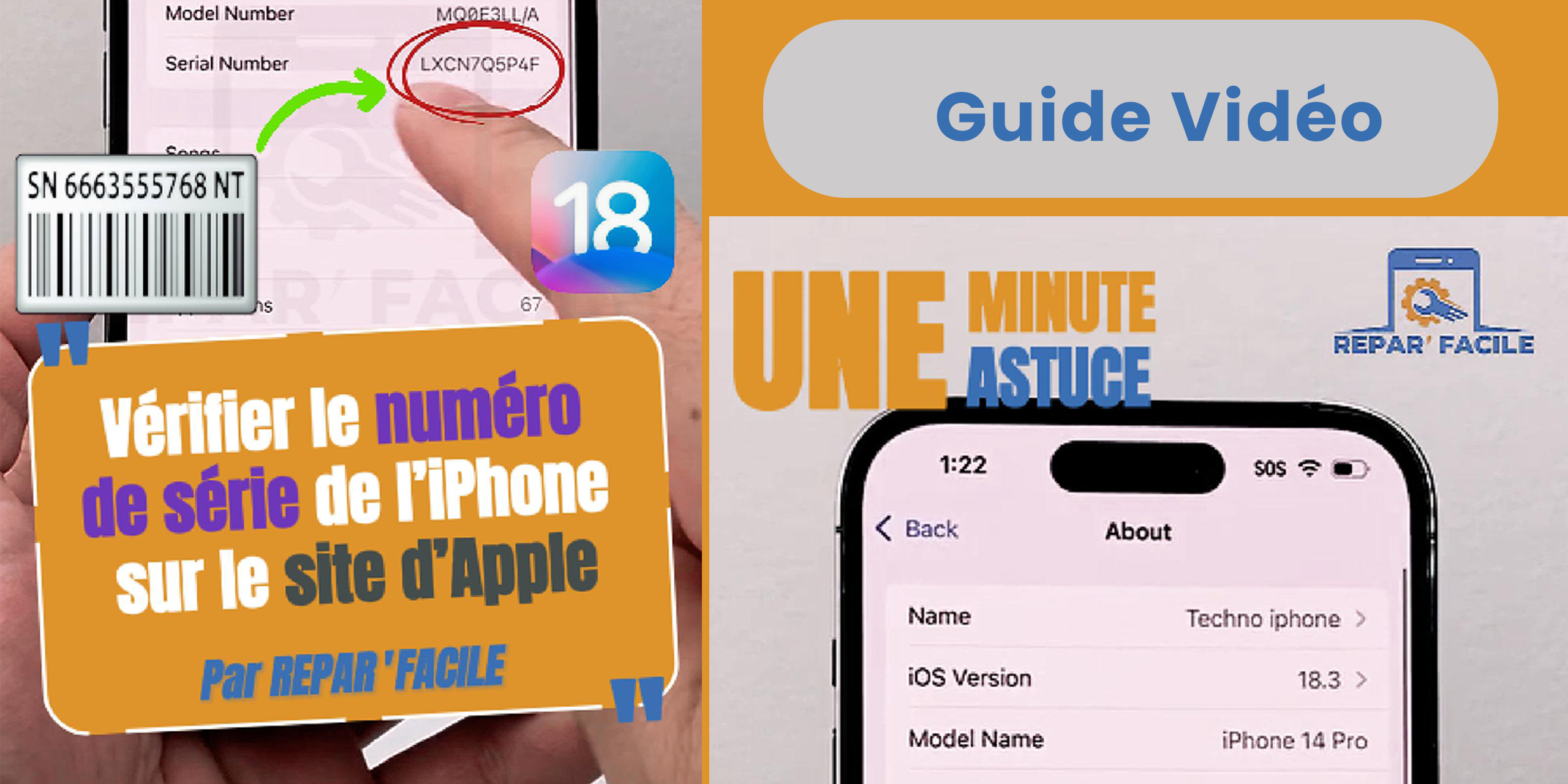vérifier numéro de série iPhone Apple Vérifier le numéro de série d'iPhone et sa couverture sur le site Apple
