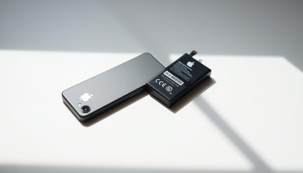Batterie originale iPhone SE et batterie compatible