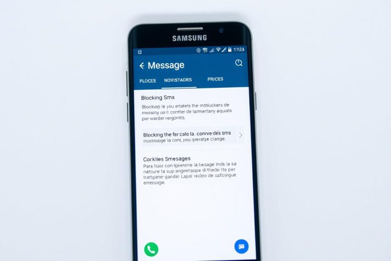 comment bloquer un sms sur samsung