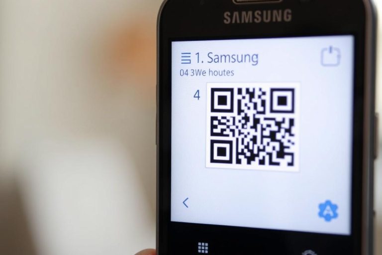 comment scanner un qr code sur samsung