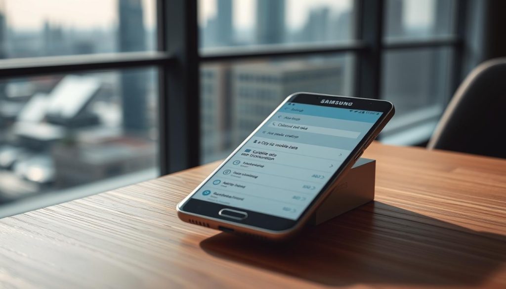 Optimisation consommation données mobile Samsung Optimisation consommation données mobile Samsung