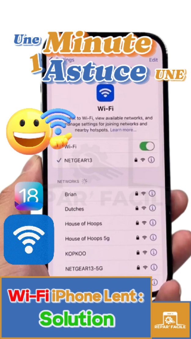 Comment corriger un Wi-Fi lent sur iPhone