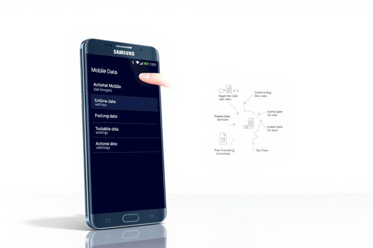 comment activer les données mobile sur samsung