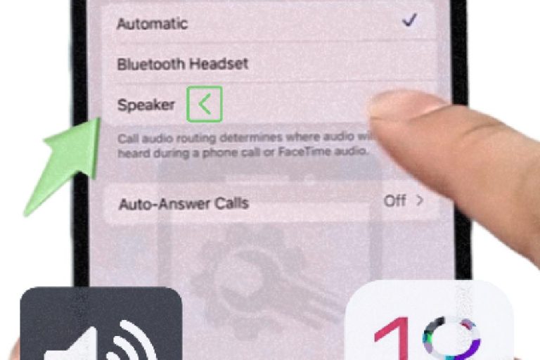 Comment activer le haut-parleur automatique sur iPhone
