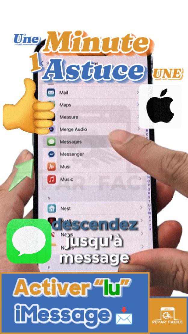 Comment activer les accusés de lecture sur Messages iPhone