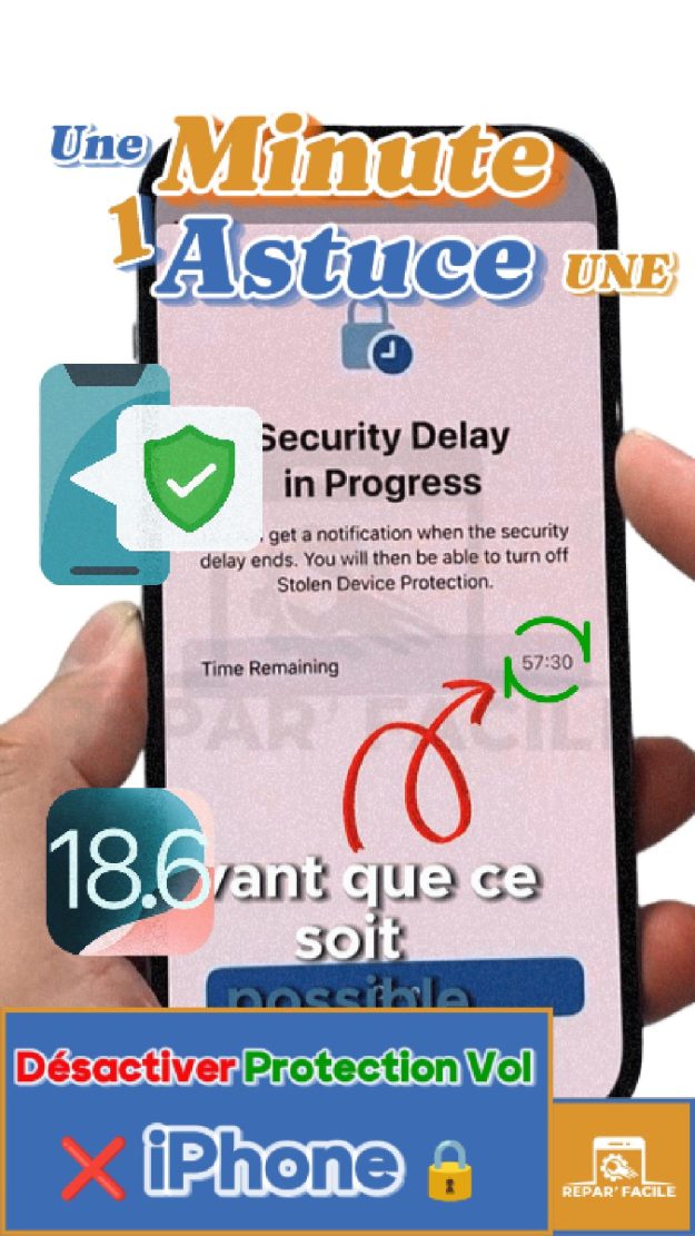Comment désactiver la protection de l’appareil volé sur iPhone