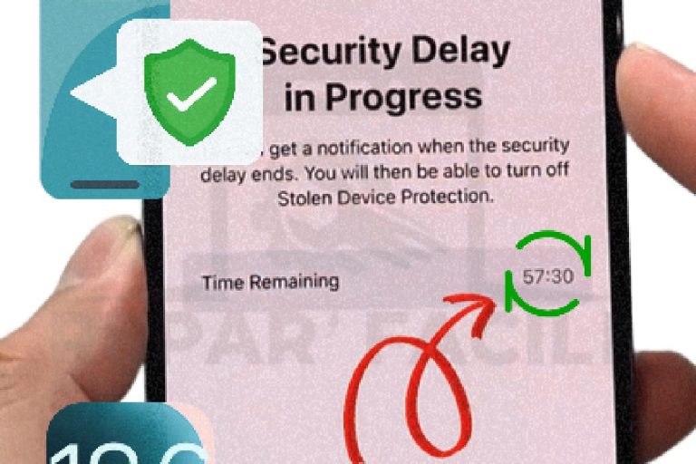 Comment désactiver la protection de l’appareil volé sur iPhone