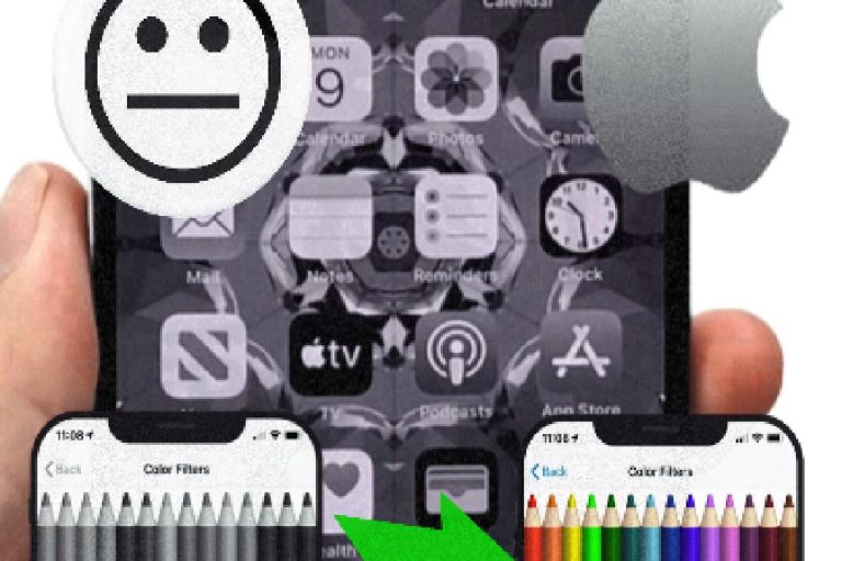 Comment désactiver le mode noir et blanc sur iPhone facilement
