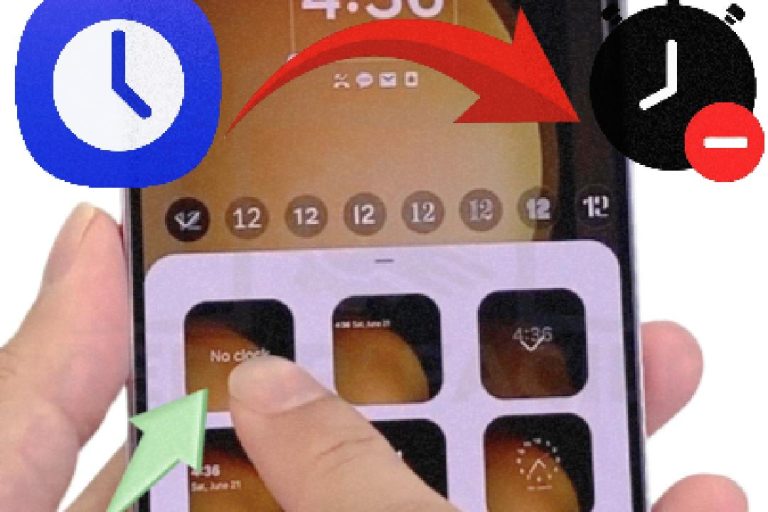 Comment enlever l’horloge de l’écran de verrouillage Samsung