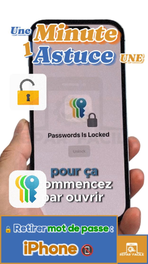 Comment supprimer un mot de passe enregistré sur iPhone
