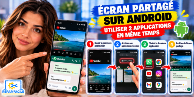 Comment activer et utiliser l’écran partagé sur Android facilement