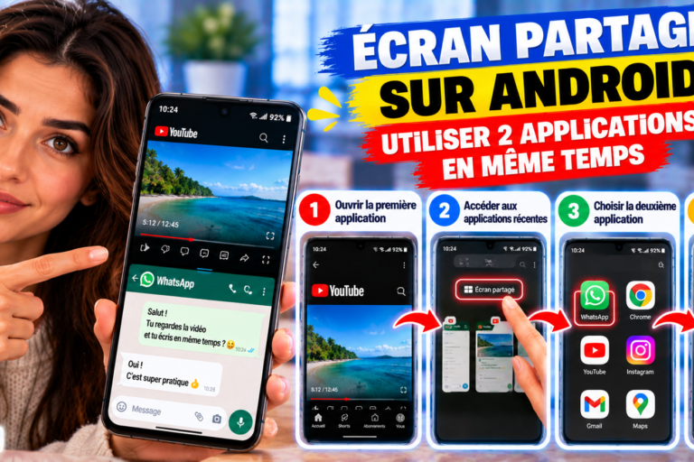 écran partagé Android Comment activer et utiliser l’écran partagé sur Android facilement