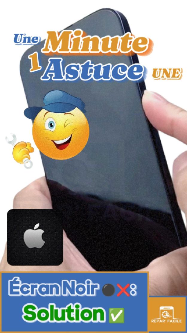 Comment réparer un iPhone bloqué sur écran noir