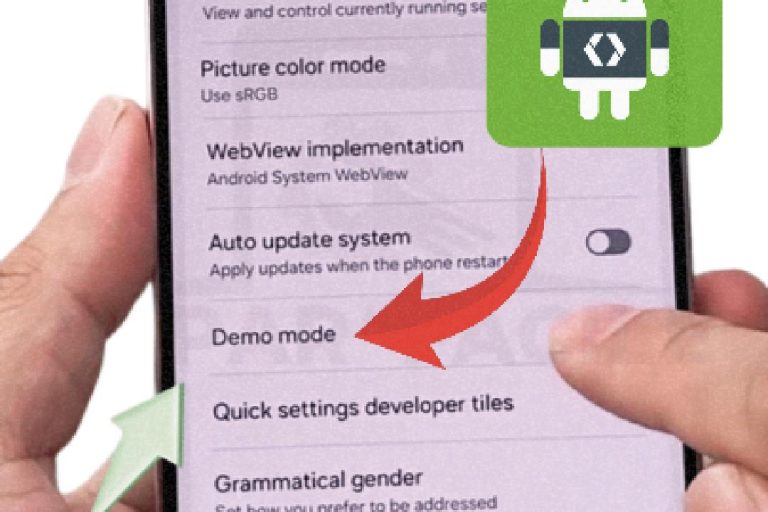 Comment activer le mode démo sur un téléphone Android