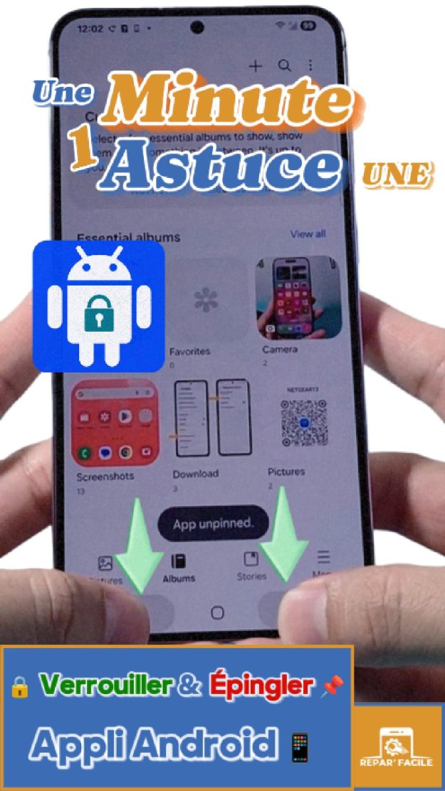 Verrouiller une application sur Android avec l’épinglage