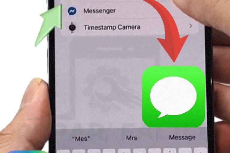 Transformer messages verts en bleus sur iPhone