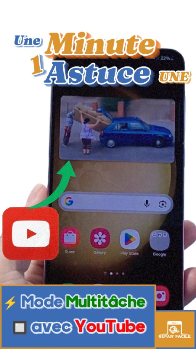 Regarder YouTube en utilisant d’autres applis sur Android