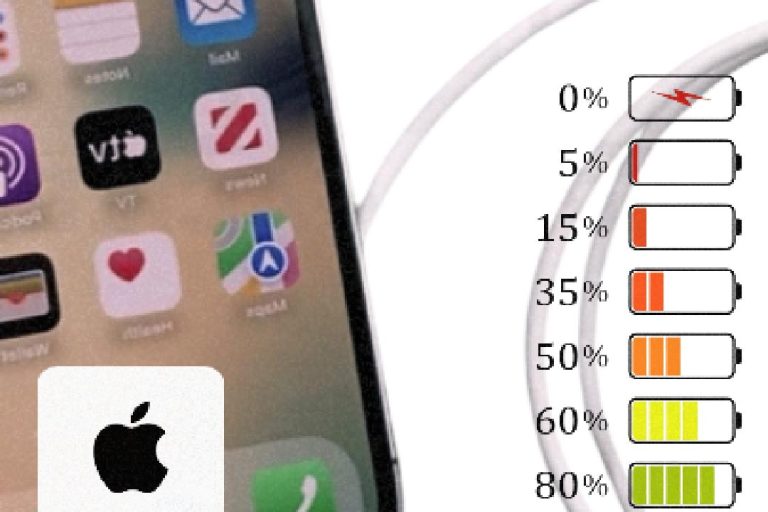 iPhone se charge mais le pourcentage ne monte pas : solutions