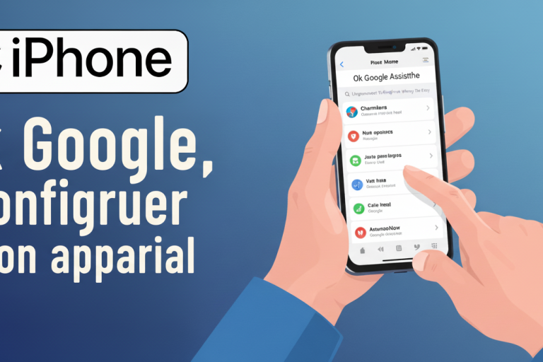 Configurer avec 'Ok Google, configurer mon appareil'