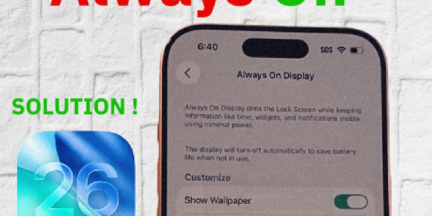 Always On Display iPhone Always On Display iPhone 17 : Activer ou Désactiver cette Fonction