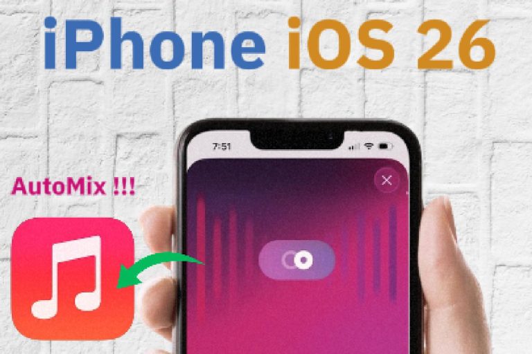 Comment activer et utiliser Automix sur iPhone iOS 26