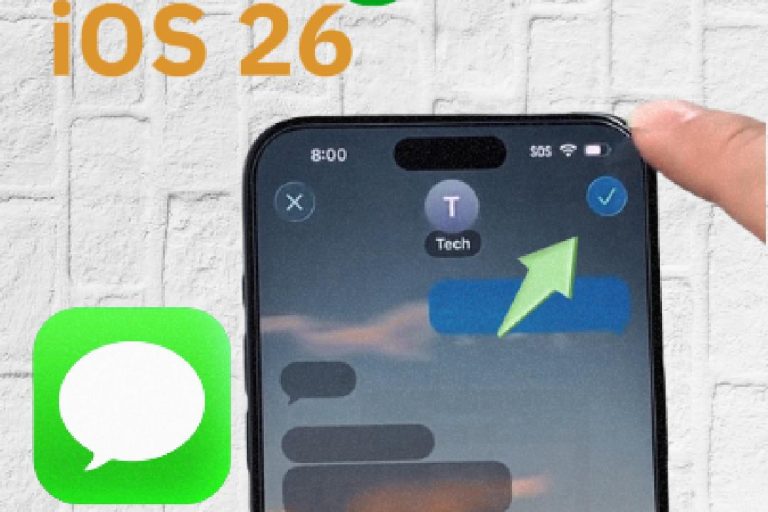 Comment changer l’arrière-plan dans Messages sur iOS 26