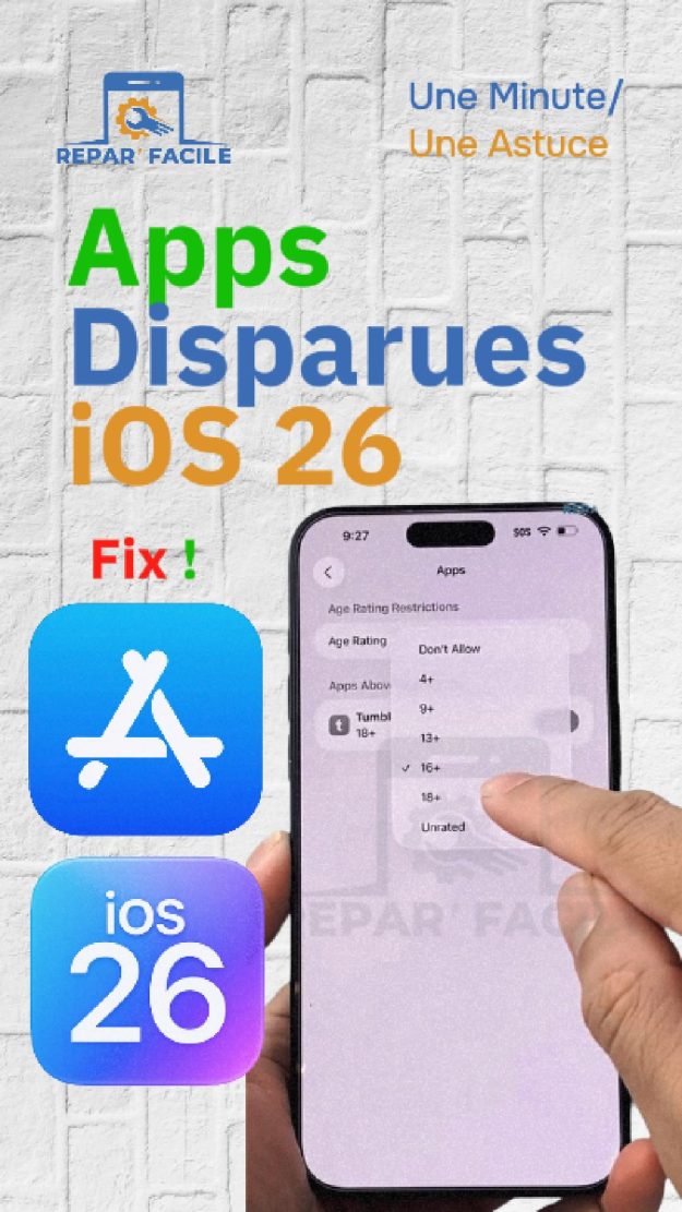 Applications disparues après iOS 26 ? Voici comment les faire réapparaître facilement