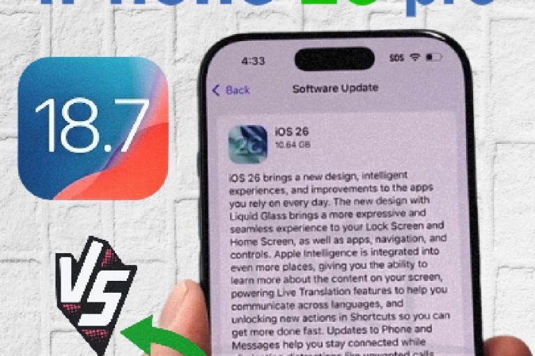 iOS 18.7 sur iPhone 16 Pro : test complet et autonomie