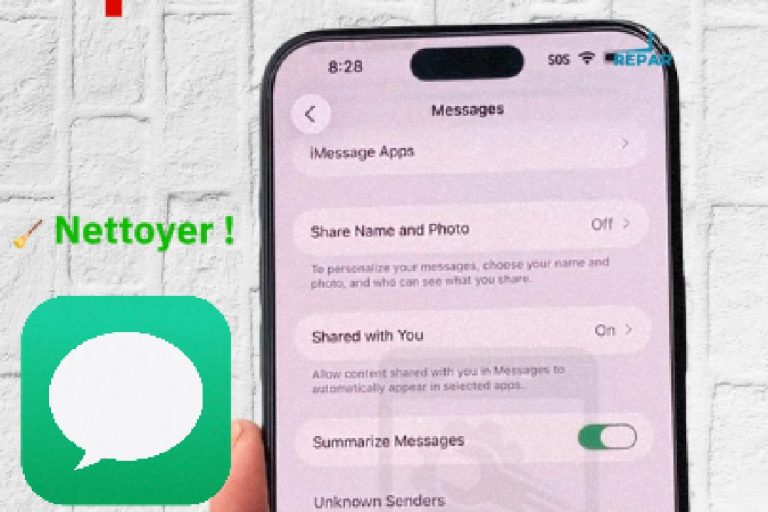 Comment filtrer les SMS indésirables sur iPhone iOS 26