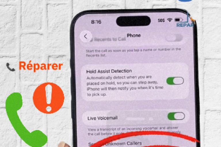 Filtrage d’Appels iOS 26 : Comment réparer l’option qui ne s’affiche pas