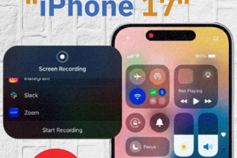 Enregistrer l’écran avec le son sur iPhone 17 Pro