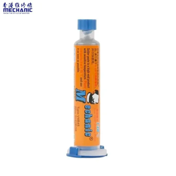 Pâte à Souder Mechanic V4B45 138°C - Tube 40g Sans Plomb