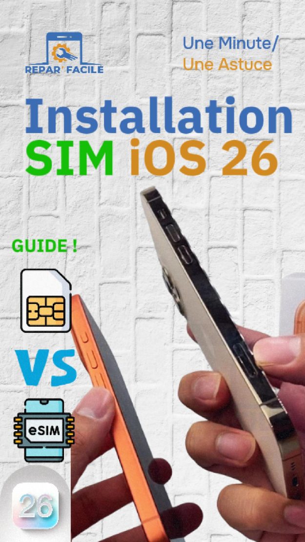 Insérer une Carte SIM sur iPhone 17 / 17 Pro