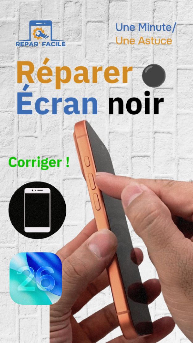 Réparer iPhone 17 / 17 Pro avec écran noir facilement